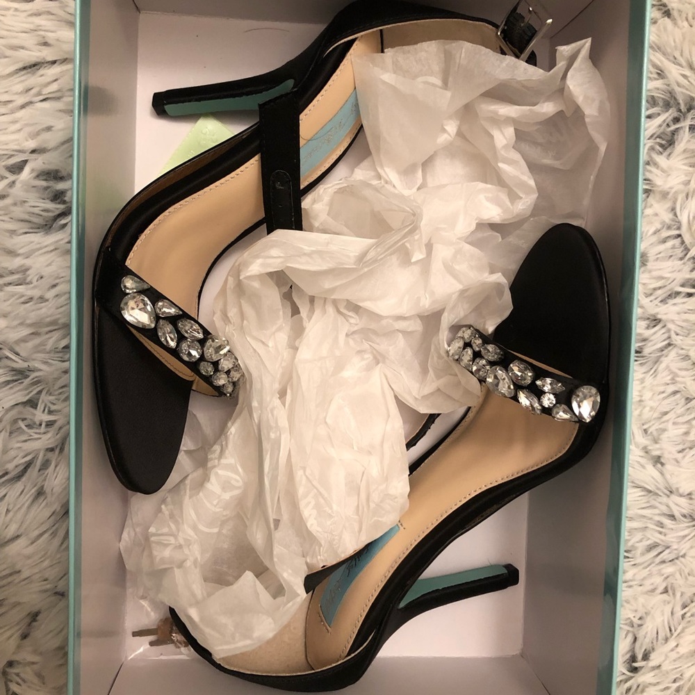 Blue by Betsy Johnson heels